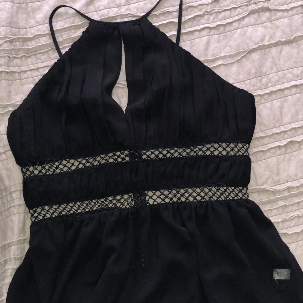 Cute BEBE black sexy top